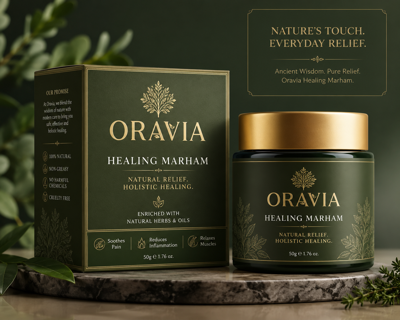 Oravia Healing Marham for skin problems
